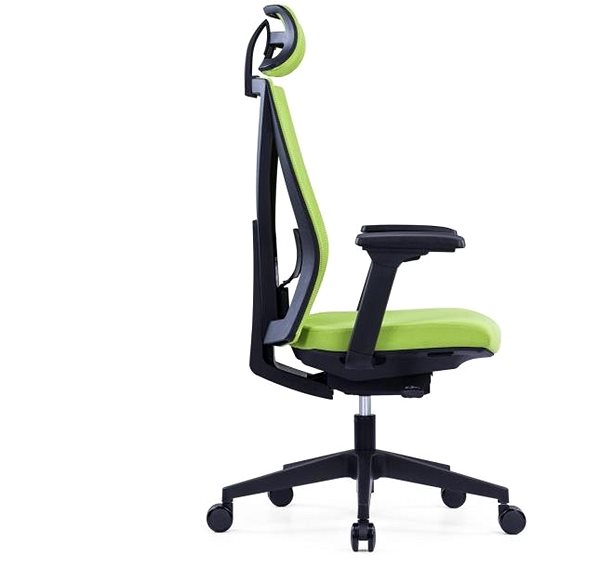 Office Chair OFFICE MORE NYON green with headrest ...