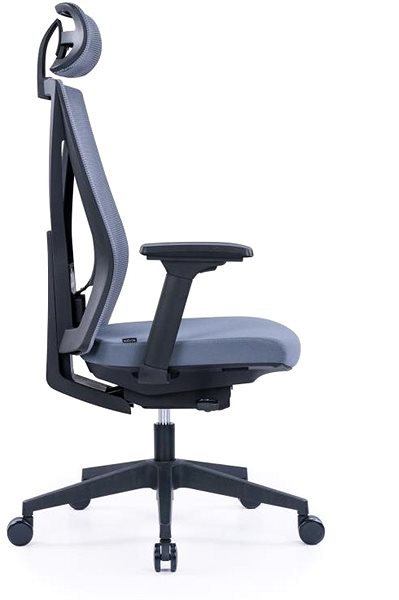 Office Chair OFFICE MORE NYON anthracite with headrest ...