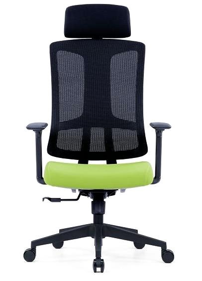 Office Chair OFFICE MORE SLIDE green with headrest ...