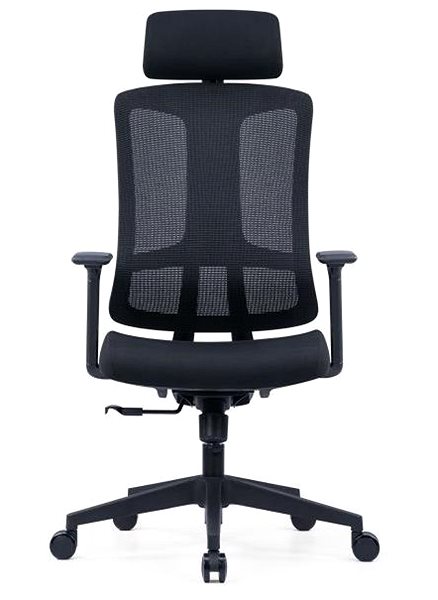 Office Chair OFFICE MORE SLIDE black with headrest ...