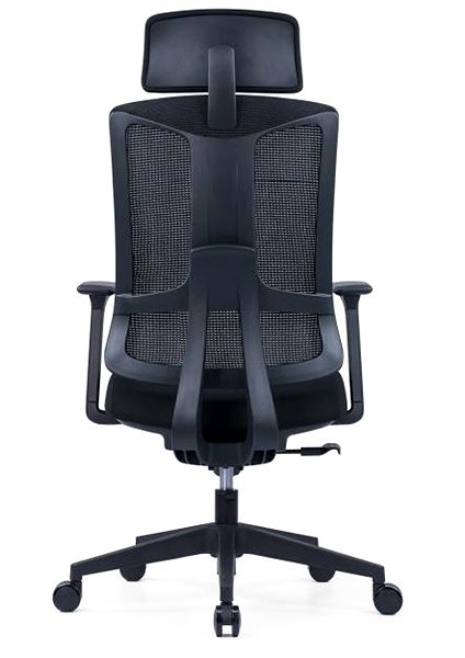 Office Chair OFFICE MORE SLIDE black with headrest ...