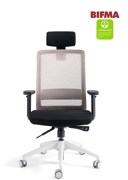 Office Chair OFFICE MORE Office chair S30 red with headrest ...