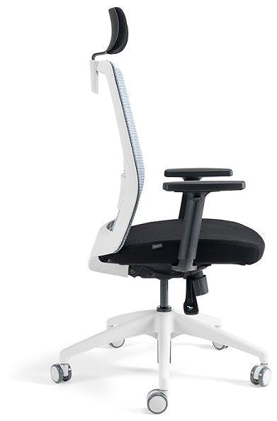 Office Chair OFFICE MORE Office chair S30 blue with headrest ...