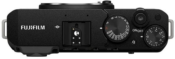 Digitális fényképezőgép Fujifilm X-E4 váz + Accessories Kit, fekete Képernyő