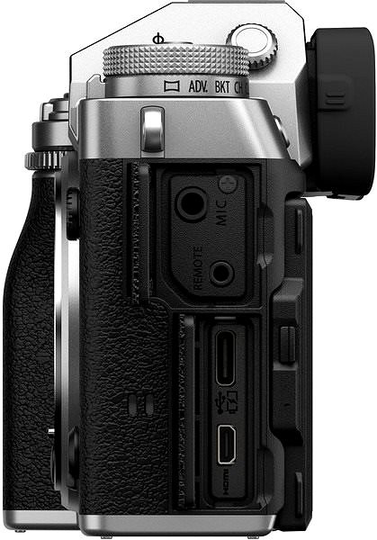 Digitalkamera Fujifilm X-T5 Gehäuse silber + XF 16-80 mm f/4.0 R OIS WR ...