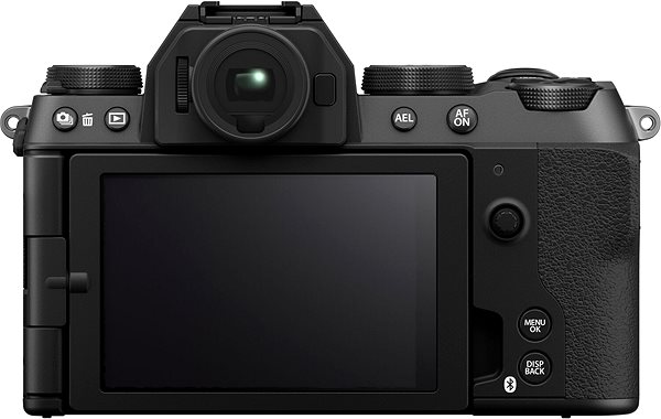 Digitální fotoaparát FujiFilm X-S20 + Fujinon XC 15-45mm f/3,5-5,6 OIS PZ Zadní strana