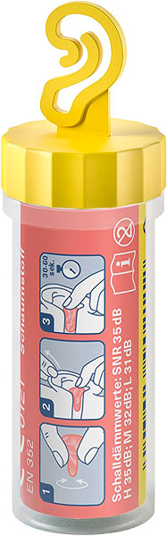 Füldugó Ohropax Color Earplugs in tube, 2 db ...