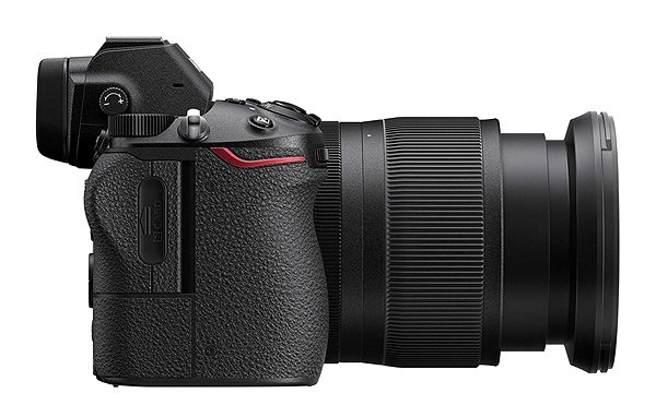 Digitalkamera Nikon Z6 Seitlicher Anblick