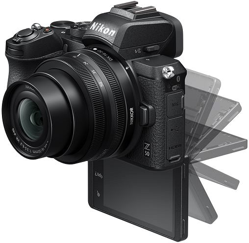 Digitális fényképezőgép Nikon Z50 Vlogger Kit Jellemzők/technológia