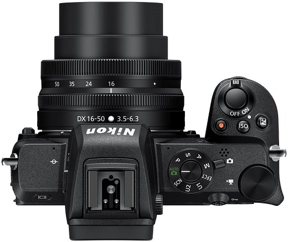 Digitális fényképezőgép Nikon Z50 + Z DX 16–50 mm f/3,5–6,3 VR + Z DX 50–250 mm f/4,5–6,3 VR Képernyő
