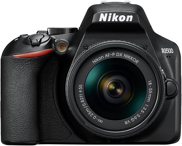 Digitális fényképezőgép Nikon D3500 fekete + AF-P DX 18-55 mm f/3,5-5,6G VR Képernyő