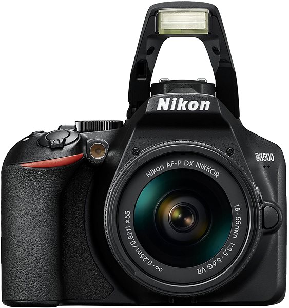 Digitális fényképezőgép Nikon D3500 fekete + AF-P DX 18-55 mm f/3,5-5,6G VR Jellemzők/technológia