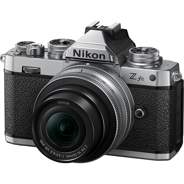 Digitálny fotoaparát Nikon Z fc + Z DX 16–50 mm f/3.5–6.3 VR Silver Vlastnosti/technológia