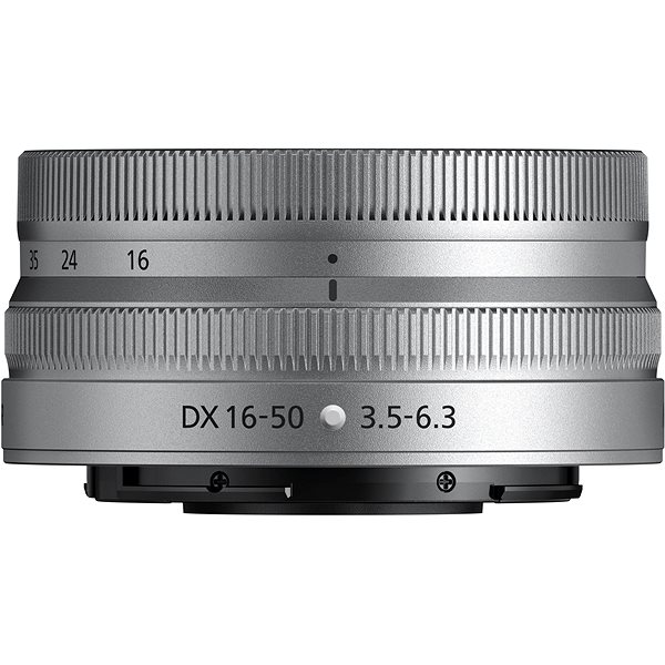 Digitális fényképezőgép Nikon Z fc + Z DX 16–50 mm f/3,5–6,3 VR Silver Opcionális