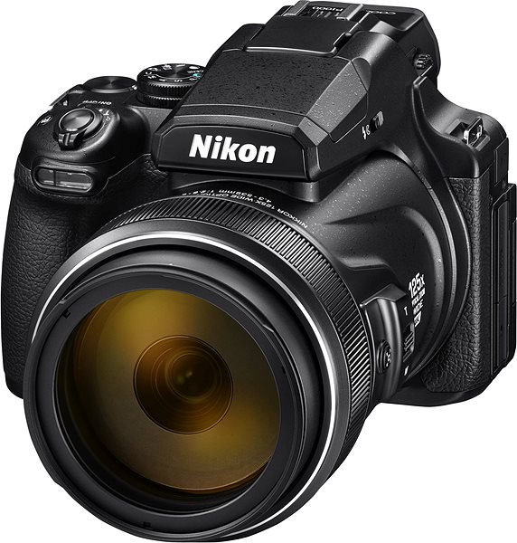 Digitális fényképezőgép Nikon COOLPIX P1000 Oldalnézet