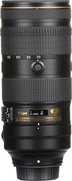 Lens NIKKOR 70-200mm AF-S F2.8E FL ED VR Screen