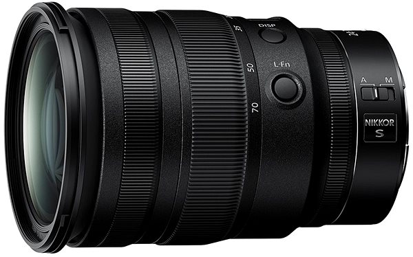 Lens NIKKOR Z 24-70mm f/2.8 S Lateral view