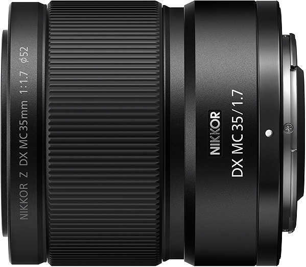 NIKKOR Z DX MC 35mm f/1.7 Objektiv.