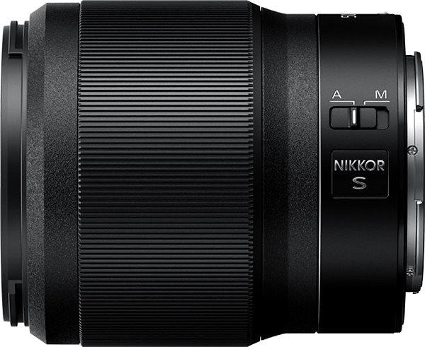 Lens NIKKOR Z 50mm f/1.8 S Lateral view