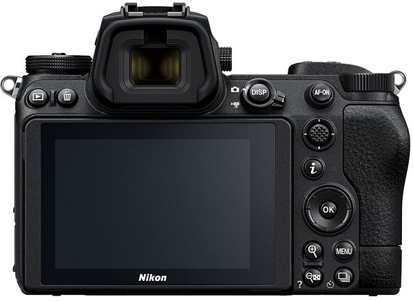 Digitális fényképezőgép Nikon Z6 II + Z 24–70 mm f/4 S Hátoldal