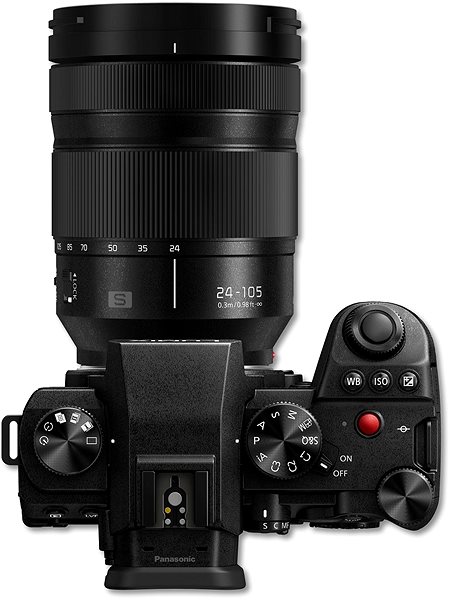 Digitális fényképezőgép Panasonic Lumix DC-S5 Mark II + LUMIX S 24-105mm F4 MACRO O.I.S. ...