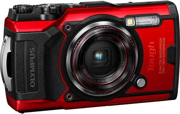 Digitální fotoaparát Olympus TOUGH TG-6 červený ...