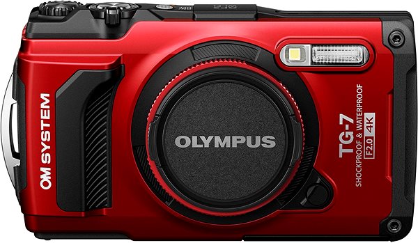 Digitalkamera OM System TG-7 rot + Unterwassergehäuse PT-059 ...