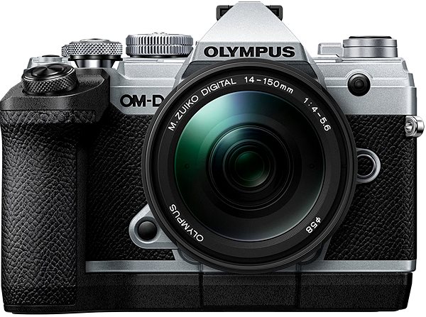 Digitális fényképezőgép Olympus OM-D E-M5 Mark III váz ezüst Képernyő