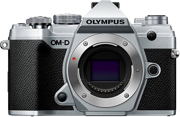 Digitalkamera Olympus OM-D E-M5 Mark III + ED 12-200 mm f/3,5-6,3 - silber Screen