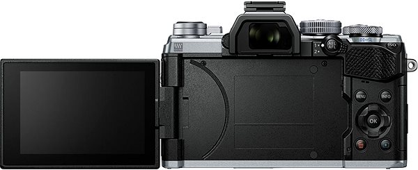 Digitalkamera Olympus OM-D E-M5 Mark III + ED 12-200 mm f/3,5-6,3 - silber Mermale/Technologie