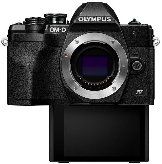 Digitális fényképezőgép Olympus OM-D E-M10 Mark IV váz, fekete Jellemzők/technológia