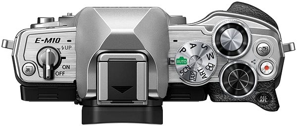 Digitális fényképezőgép Olympus OM-D E-M10 Mark IV váz - ezüst Képernyő