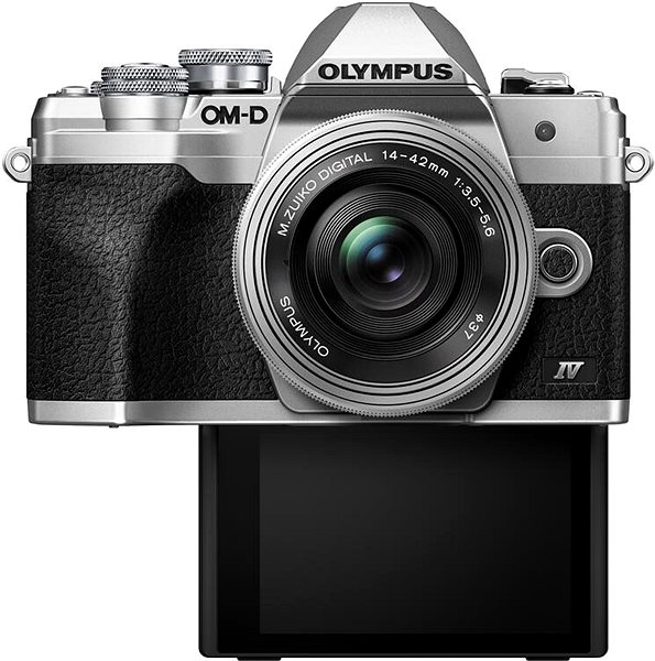 Digitalkamera Olympus OM-D E-M10 Mark IV + ED 14-42 mm f/3.5-5.6 EZ silber Mermale/Technologie
