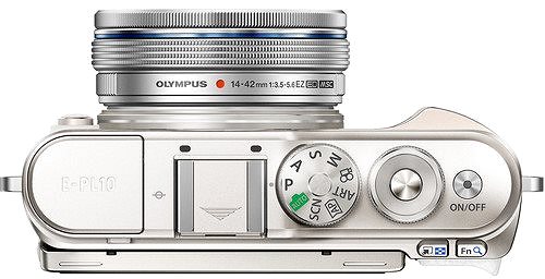 Digitálny fotoaparát Olympus PEN E-PL10 telo, biely Screen