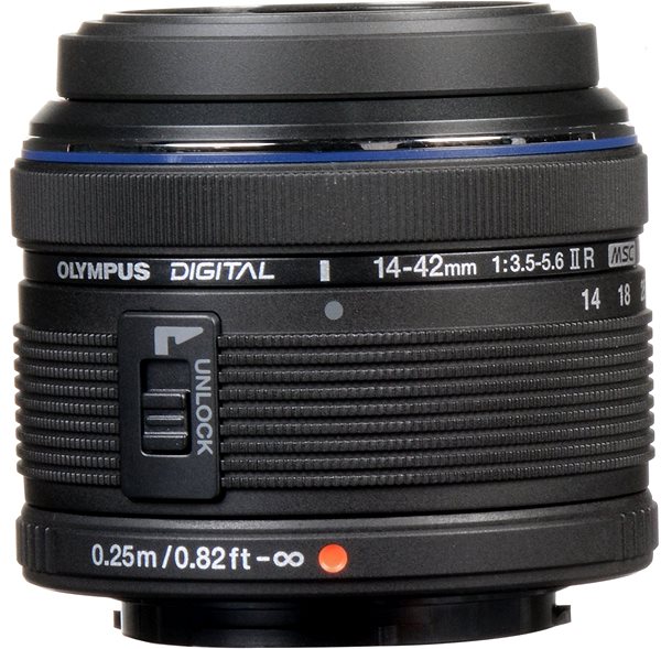 Digitális fényképezőgép Olympus OM-D E-M10 Mark III S + 14–42 mm f/3.5–5.6 II R fekete Opcionális