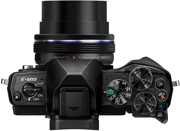 Digitális fényképezőgép Olympus OM-D E-M10 Mark III S + ED 14-42 mm f/3.5-5.6 EZ fekete Képernyő