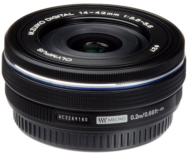Digitalkamera Olympus OM-D E-M10 Mark III S + ED 14-42 mm f/3.5-5.6 EZ - schwarz Optional