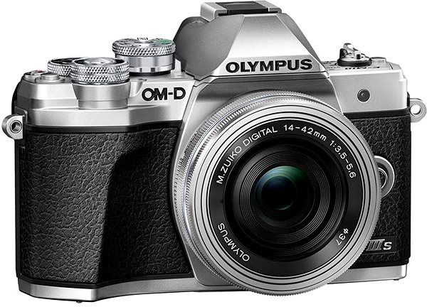 Digitalkamera Olympus OM-D E-M10 Mark III S + ED 14-42 mm f/3.5-5.6 EZ - silber Screen