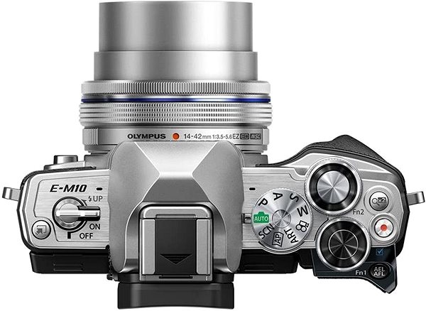 Digitális fényképezőgép Olympus OM-D E-M10 Mark III S + ED 14-42 mm f/3.5-5.6 EZ ezüst Képernyő