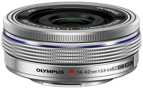 Digitális fényképezőgép Olympus OM-D E-M10 Mark III S + ED 14-42 mm f/3.5-5.6 EZ ezüst Opcionális