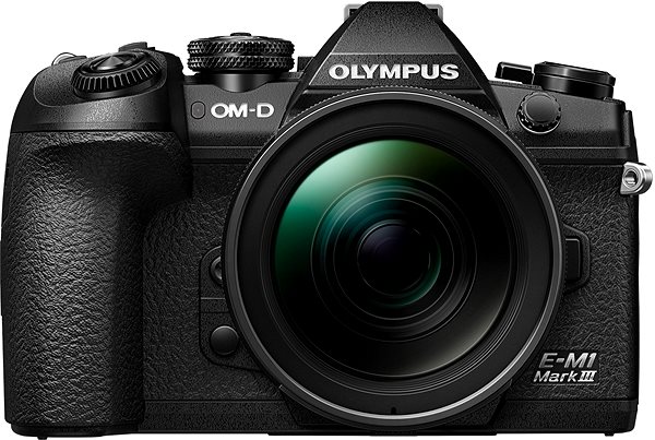 Digitalkamera Olympus OM-D E-M1 Mark III schwarz + ED 12-40 mm f/2.8 PRO - schwarz Screen