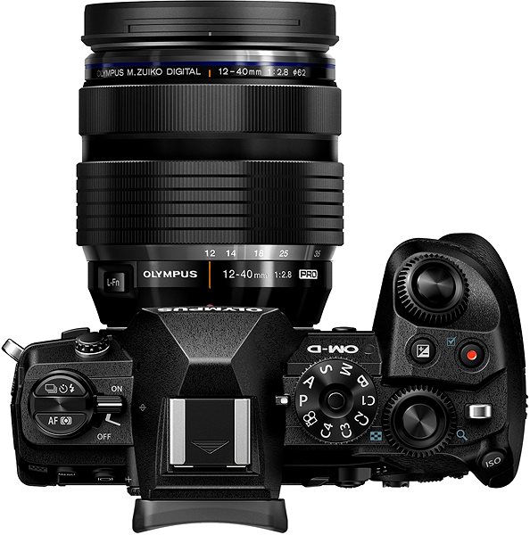 Digitalkamera Olympus OM-D E-M1 Mark III schwarz + ED 12-40 mm f/2.8 PRO - schwarz Screen