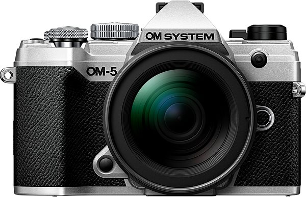 Digitálny fotoaparát OM SYSTEM OM-5 kit 12 – 45 mm PRO strieborný ...