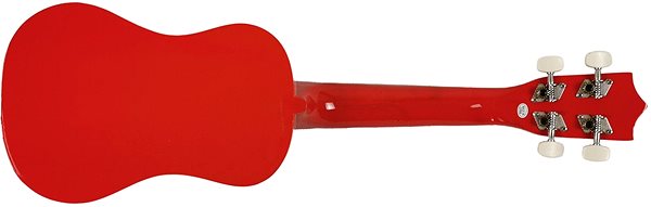 Ukulele Olveira UK20 červená Zadní strana