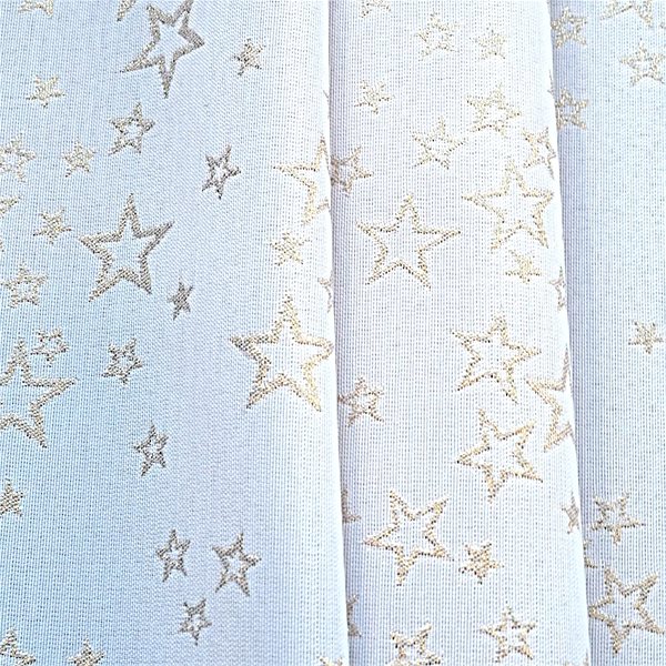 Olzatex Christmas Tread Starry Wishes - Blue/Silver 38 × 140 .