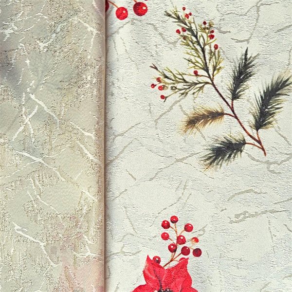 Olzatex Christmas Eve Flowers 38 × 140 cm .