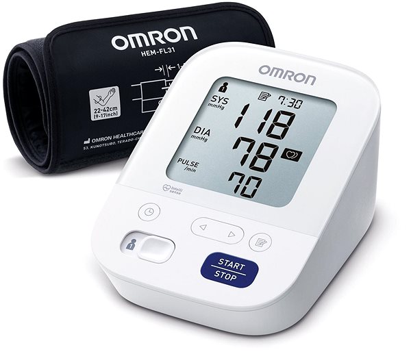 Pressure Monitor OMRON M3 Comfort intelli Features/technology