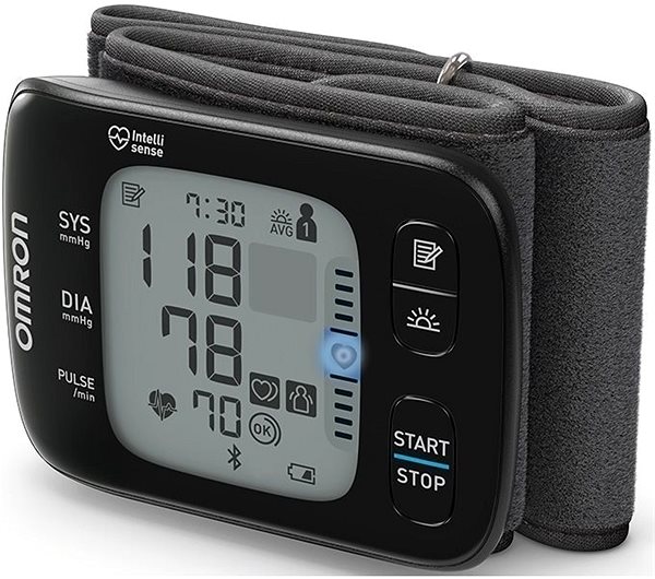 Manometer OMRON RS7 Intelli IT Blutdruckmessgerät für das Handgelenk, 5 Jahre Garantie ...
