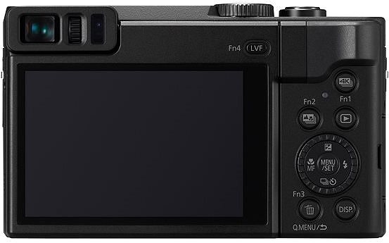 Digitální fotoaparát Panasonic Lumix DMC-TZ95D Zadní strana