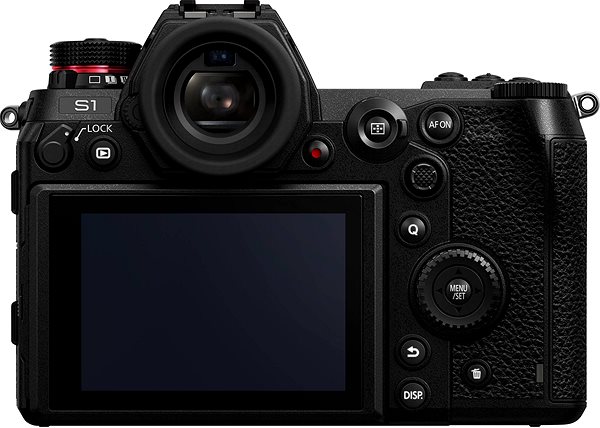 Digitálny fotoaparát Panasonic LUMIX DC-S1  + Lumix S 20–60 mm f/3,5 – 5,6 Macro O.I.S. Zadná strana